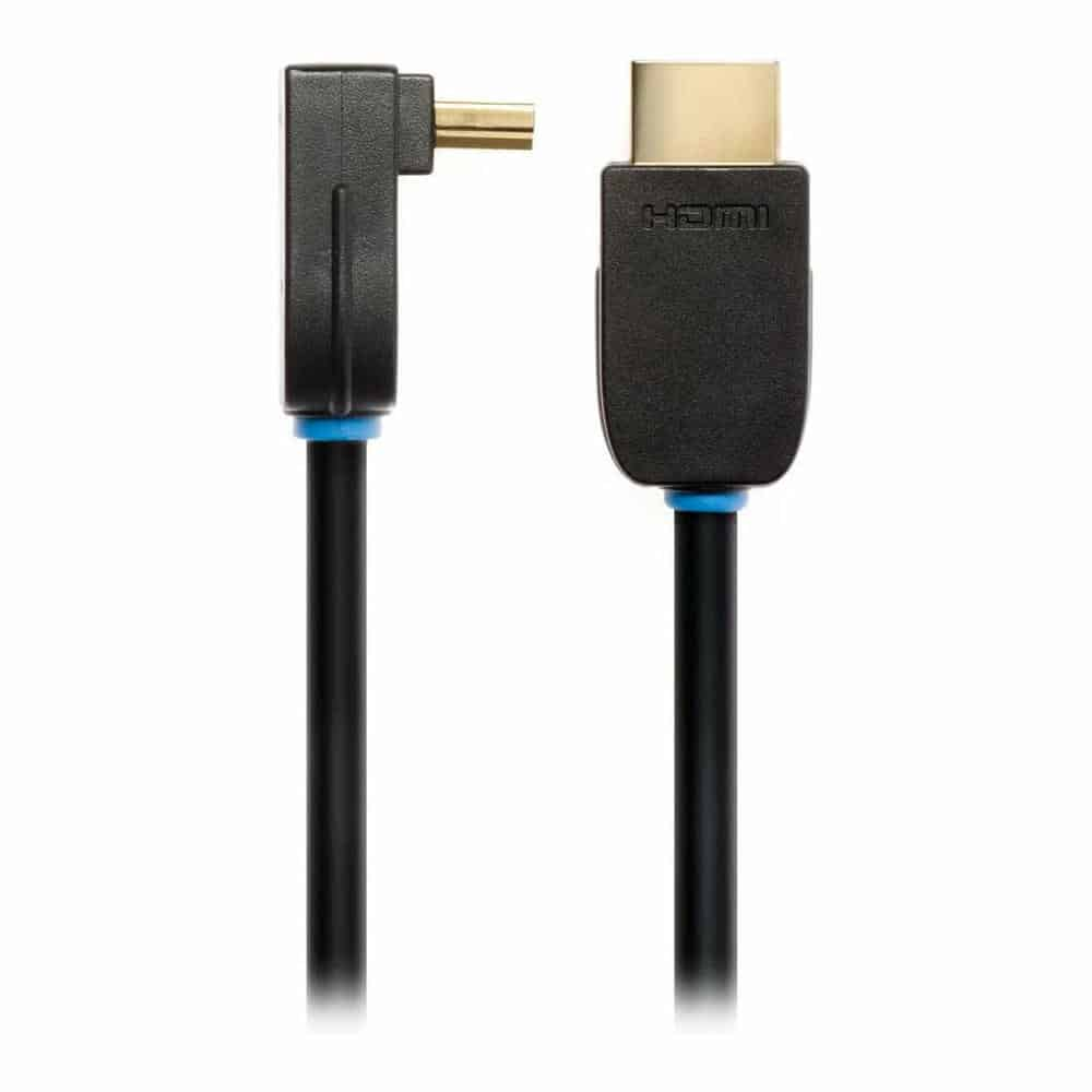 Progressiverobot 3m Angled HDMI to HDMI Cable Black